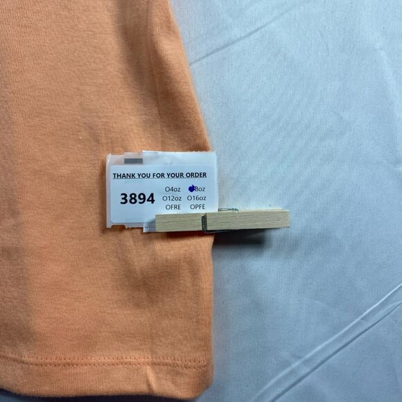 Karen Scott Shirt Womens Plus size 1X Orange Short Sleeve Scoop Neck Cotton New - Picture 7 of 7